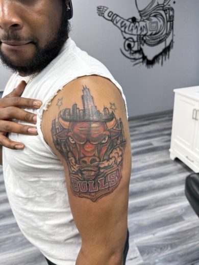 Tattoo work by Mac