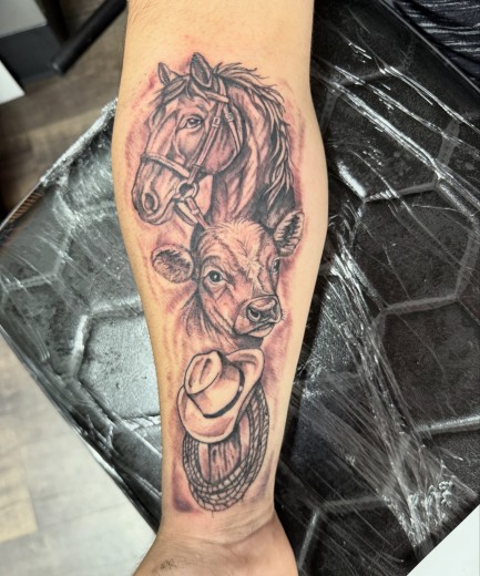 Tattoo work by Mac