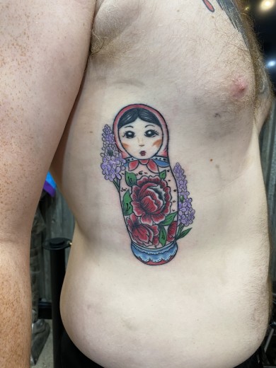 Tattoo work by Mac