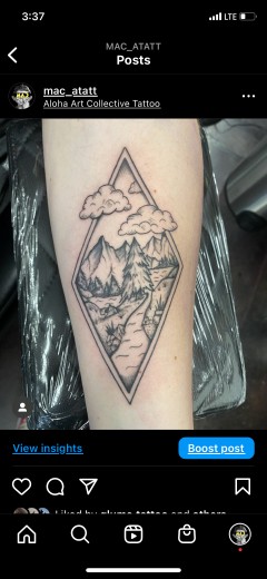 Tattoo work by Mac