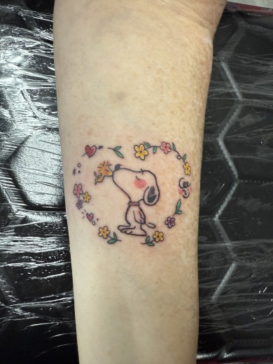 Tattoo work by Mac