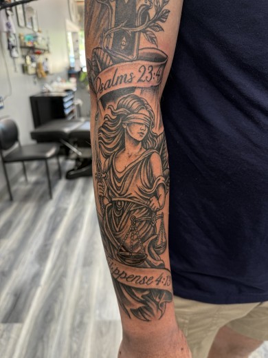 Tattoo work by Mac