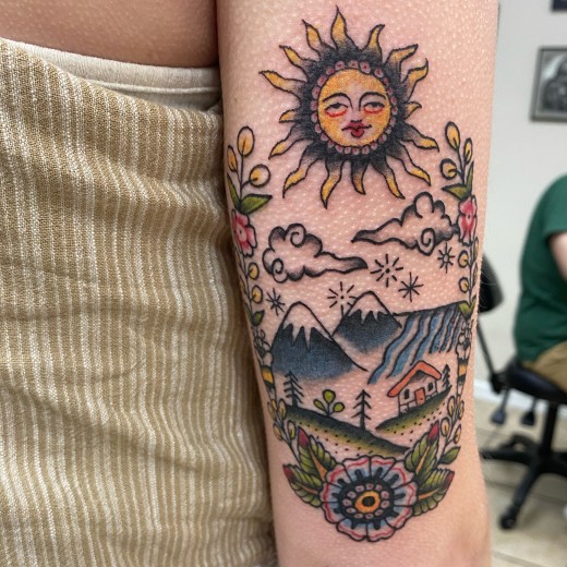Tattoo work by Mac