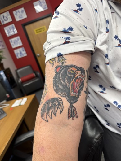 Tattoo work by Mac