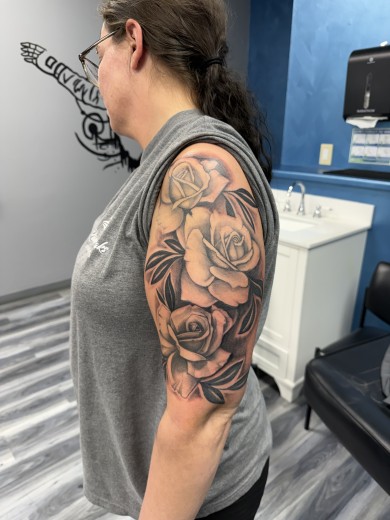 Tattoo work by Mac