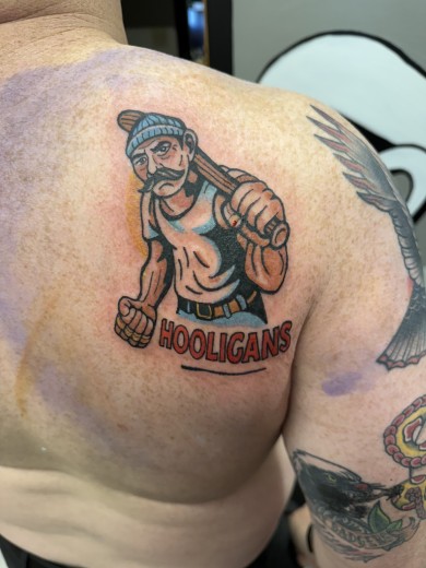 Tattoo work by Mac